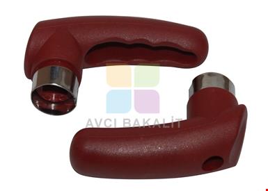 Akdeniz Yuvarlak Mini Bordo Kulp