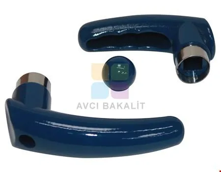 Akdeniz Yuvarlak Lacivert Kulp · Çaydanlık Kulpları · Akdeniz