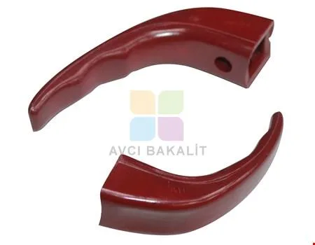Alttan Vidalı Bordo Kulp · Çaydanlık Kulpları · Bakalit