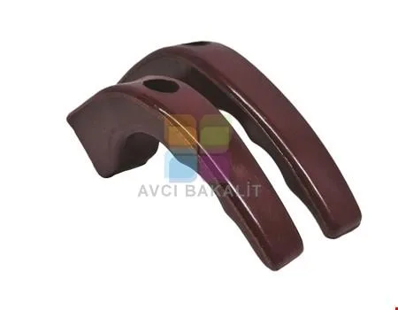 Arkadan Vidalı Bordo Kulp · Çaydanlık Kulpları · Bakalit