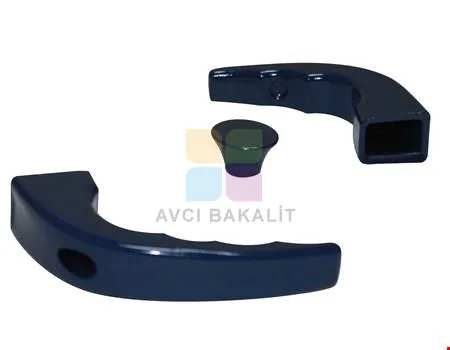 Arkadan Vidalı Lacivert Kulp · Çaydanlık Kulpları · Bakalit