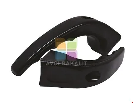 Arkadan Vidalı Siyah Kulp · Çaydanlık Kulpları · Bakalit