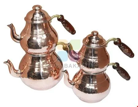 Küçük - Büyük Bakır Çaydanlık · Pazar Arabası ve Bakır Malzemeleri · Bakalit