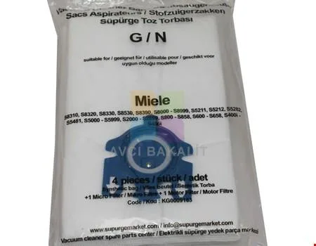 Miele Hyclean Bez Süpürge Toz Torbası · Süpürge Torbaları · Miele