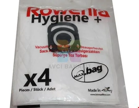 Rowenta Hygiene + 4 Lü Bez Süpürge Toz Torbası · Süpürge Torbaları · Rowenta